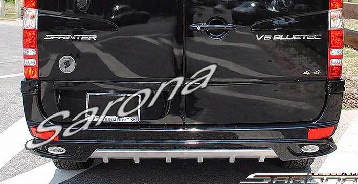 Custom Mercedes Sprinter  Van Rear Bumper (2007 - 2018) - $980.00 (Part #MB-085-RB)